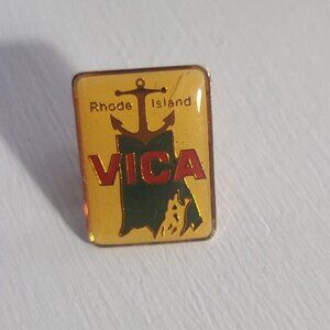 Rhode Island VICA Vintage Lapel Pin